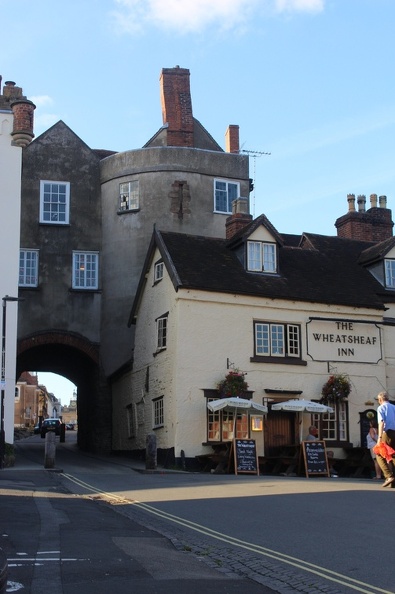 Wheatsheaf Inn and Gate Ludlow