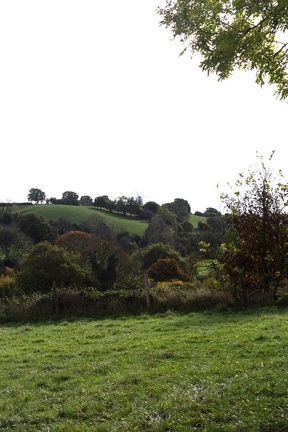 View back towards Heage